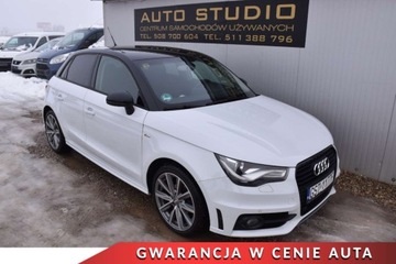 Audi A1 I Hatchback 3d 1.2 TFSI 86KM 2014 Audi A1 Sportback S-LINE LedXenon Duza-Nawigacja Parktronic(przodtyl) Temp, zdjęcie 1
