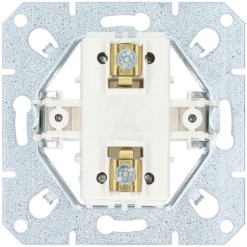 Двойной лестничный выключатель OPAL, черный матовый