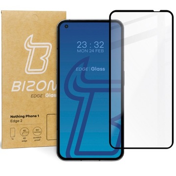 Szkło hartowane Bizon Edge 2 do Nothing Phone 1