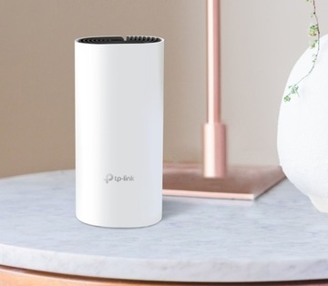 TP-Link Deco E4 (1 шт.) ДОМАШНЯЯ СЕТОЧНАЯ СИСТЕМА Wi-Fi AC1200 Точка доступа 180 м2
