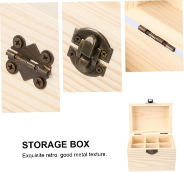 1 6 деревянных органайзеров для эфирных масел, футляр для бутылок с эфирными маслами