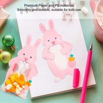 30 шт. Открытка в виде кролика. Милая открытка в ЮАР.