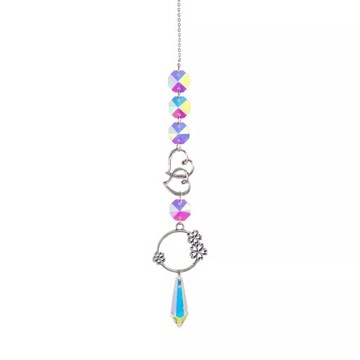 СВЕТОВАЯ ПРИЗМА ЛОВУШКА СОЛНЦА КРИСТАЛЛ ПОДВЕСНОЙ ДЛЯ СВЕТА - УКРАШЕНИЕ