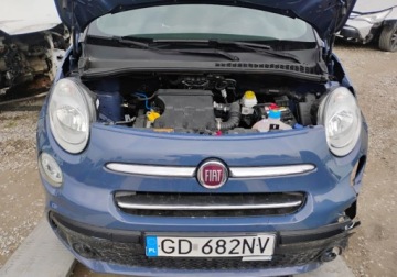 Fiat 500L Hatchback 5d Seria 5 1.4 T-Jet 120KM 2017 Fiat 500L 2017r. 1.4 Benzyna. Uszkodzony lewy przod. Jezdzi. 1.4 Benzyna, zdjęcie 4