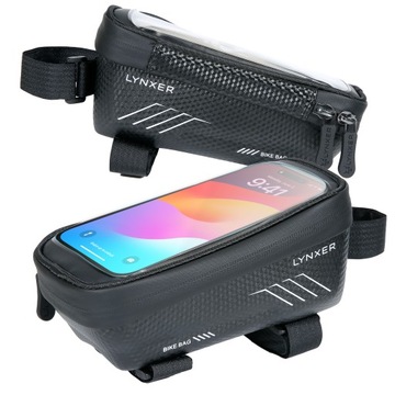 ВОДОНЕПРОНИЦАЕМАЯ ВЕЛОСИПЕДНАЯ СУМКА ДЛЯ ЧЕХОЛА/РАМКИ ТЕЛЕФОНА - LYNXER