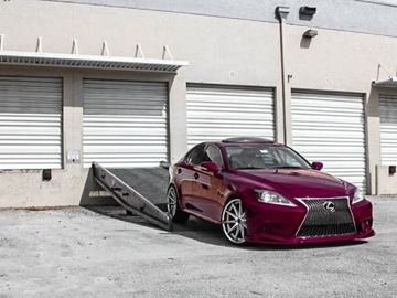 Спойлер на бампер Lexus IS XE20 (05-13)