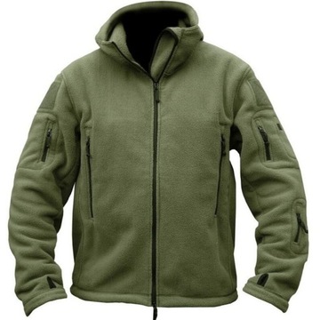WOJSKOWA PRZECIWDESZCZOWA KURTKA MĘSKA SOFTSHELL