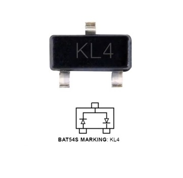 BAT54 KL4 BAT54KL4 Schottky Diodes 30V 200mA SOT-23