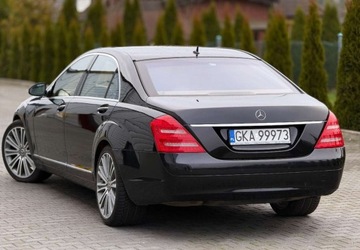 Mercedes Klasa S W221 Limuzyna 3.0 V6 (320 CDI) 235KM 2008 Mercedes-Benz Klasa S 3.0 D235 KM SALON POLSKA 4-Matic Long Dociagi 3.0, zdjęcie 4