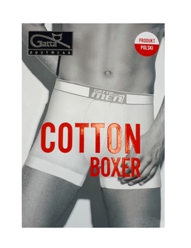 Bokserki męskie Gatta Cotton roz.XL grafitowe