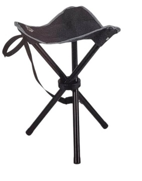 Taboret Utendors czarny 38 cm