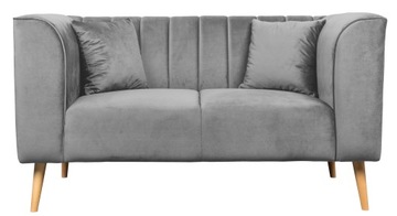 Sofa skandynawska Elisa 2 osobowa kanapa stylowa