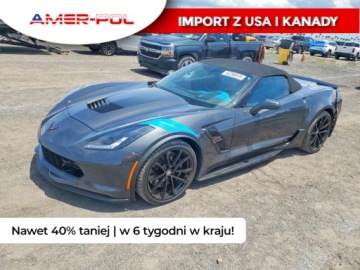 Chevrolet Corvette C7 2017 Chevrolet Corvette 2017 Chevrolet Corvette GRAND SPORT 3LT 6.2 Benzyna