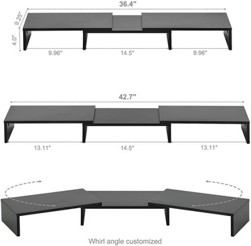Fitueyes DT108008WW Подставка под телевизор, белая