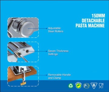 Машина для теста и макарон 4-в-1 ZILNER ZL-5215-c
