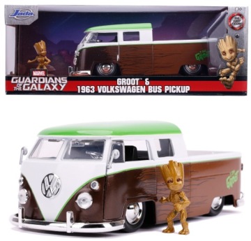 Marvel Guardians of the Galaxy - Groot VW Автобус Пікап 1963 1:24
