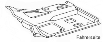 ПЕРЕДНИЙ ПОЛ L MERCEDES G GELENDA PUCH W460 W461