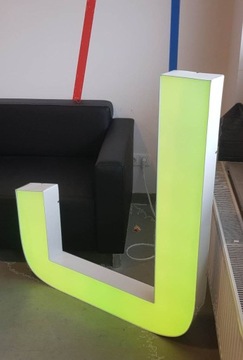 3D блок букв со светодиодной подсветкой, 50 см