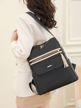 РЮКЗАК ЖЕНСКИЙ 2В1 URBAN СУМКА ЧЕРНЫЙ