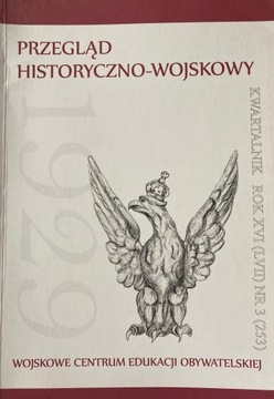 Przegląd Historyczno-Wojskowy Rok XVI Nr 3 (253)