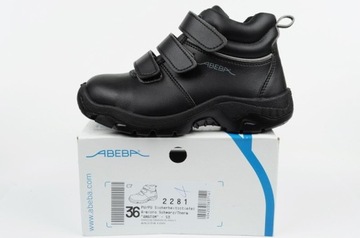 Bezpečnostná pracovná obuv BOZP Abeba koža [2281] veľ.36