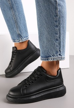 Renee Czarne Sneakersy damskie 38