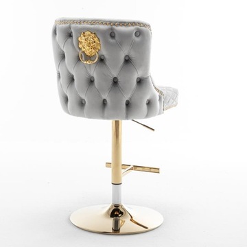 Hoker Diamont Chesterfield pikowany kołatka / GOLD