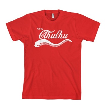 OBEY CTHULHU LOVECRAFT t-shirt koszulka męska