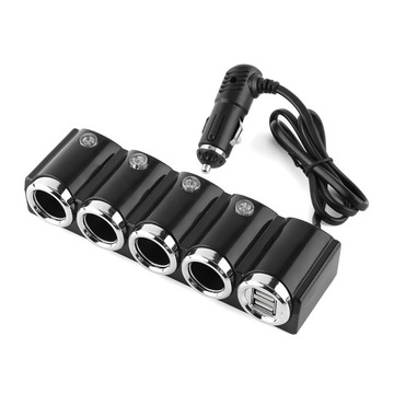 ROZDZIELACZ GNIAZDA ZAPALNICZKI USB ŁADOWARKA