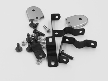 Защита рук для квадроциклов, квадроциклов, эндуро, БОЛЬШИЕ ЧЕРНЫЕ СУМКИ