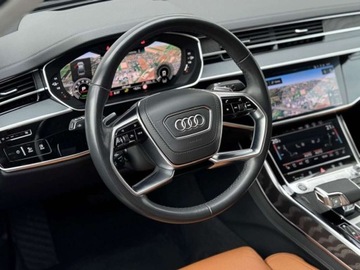 Audi A8 D5 Sedan Plug-In Facelifting 3.0 60 TFSIe 462KM 2023 Audi A8 Kamery 360,Wentylacja,Masaze,Head up 3.0 Hybryda Plug-in 462KM, zdjęcie 9