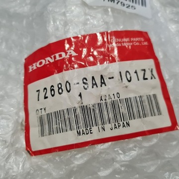 HONDA JAZZ KLIKA DVEŘE VNĚJŠÍCH LEVÝ ZADNÍ 72680-SAA-J01ZX