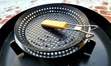 Сковорода для гриля без жира, 30 см, сталь