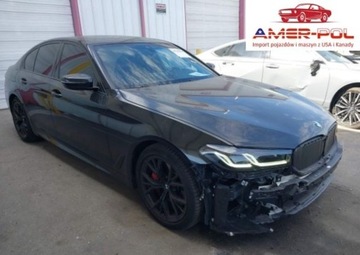 BMW Seria 5 G30-G31 2022 BMW Seria 5 2022r., 530I, od ubezpieczalni 2.0 Benzyna 248KM