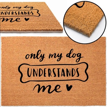 WYCIERACZKA pod DRZWI 40x60 ONLY Dog UNDESTAND ME