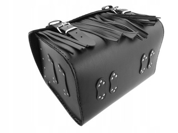 КОЖАНЫЙ ЗАДНИЙ ЯЩИК ДЛЯ ЧОППЕРА 22 Л CLASSIC CLASSIC