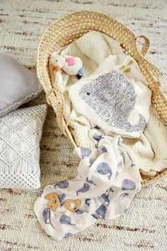 Комплект детского муслинового пеленального одеяла для младенцев