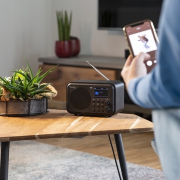 Цифровое радио DAB+ с USB-аккумулятором FM BLUETOOTH
