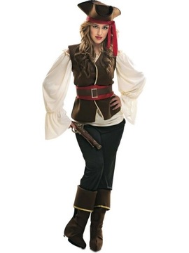 Strój Piratki Korsarki Kostium Piratka Korsarka S