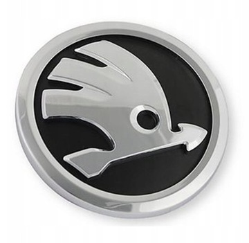 Emblemat Logo Skoda 90 mm Octavia Fabia 32D853621A