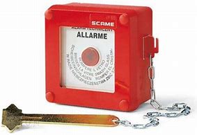 Przycisk alarmowy Scame 676.35100 ROP