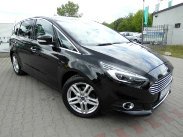Ford S-Max II Van 1.5 EcoBoost 160KM 2016 Ford S-Max Alcantara Full Led Nawigacja Panorama 1.5 Benzyna 160KM, zdjęcie 1