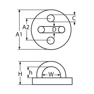 КРУГЛЫЙ УШИНА C=6MM, НЕРЖАВЕЮЩАЯ втулка