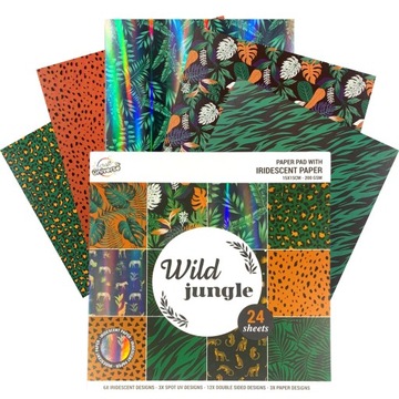 Papier Craft Universe Wild Jungle 15 x 15 cm