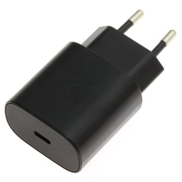 ОРИГИНАЛЬНОЕ ЗАРЯДНОЕ УСТРОЙСТВО SAMSUNG EP-TA800 25ВТ 3А БЫСТРАЯ ЗАРЯДКА + КАБЕЛЬ USB-C-C 1М