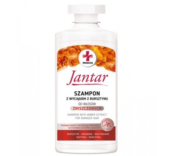 JANTAR MEDICA Szampon z wyciągiem z bursztynu 330 ml