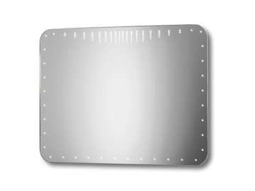 LUSTRO LED FENIX Z PODŚWIETLENIEM +DODATKI 80x60CM