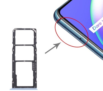 ОРИГИНАЛЬНЫЙ ЛОТОК ДЛЯ SIM-карт REALME C21Y RMX3263
