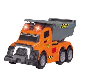 DICKIE MAŁE POJAZDY DUMP TRUCK WYWROTKA POMARAŃCZ