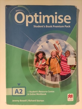 Optimise A2 Student's Book Premium Pack